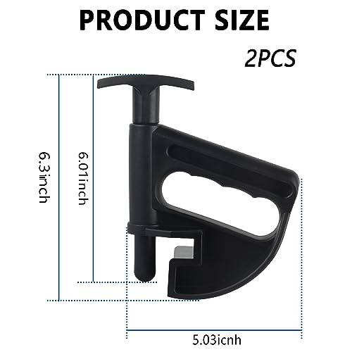 Aokdom 2PCS Car Tire Changer,Portable Tire Bead Breaker Tool Tire Tools for Changing Tires,Universal Tire Mounting Tools Manual Tire Changer Machine for Cars Trucks SUV - Image 2