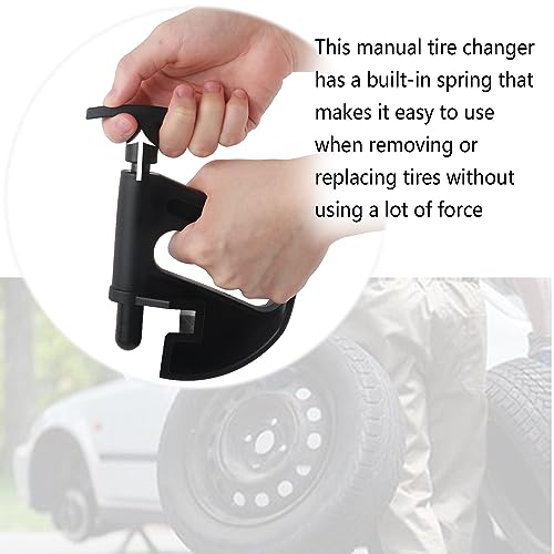 Aokdom 2PCS Car Tire Changer,Portable Tire Bead Breaker Tool Tire Tools for Changing Tires,Universal Tire Mounting Tools Manual Tire Changer Machine for Cars Trucks SUV - Image 5