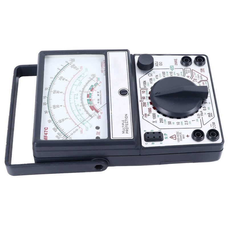 Chuanyu Analog Pointer Multimeter ABS Material - High Accuracy Mechanical Pointer Multimeter - Anti Burning Beeping Alarm Protection for Home Industrial Scenarios - Image 2