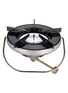 DPT Indian camping gas stove, Dsfur head, Silver, 18 Cm  - Image 1