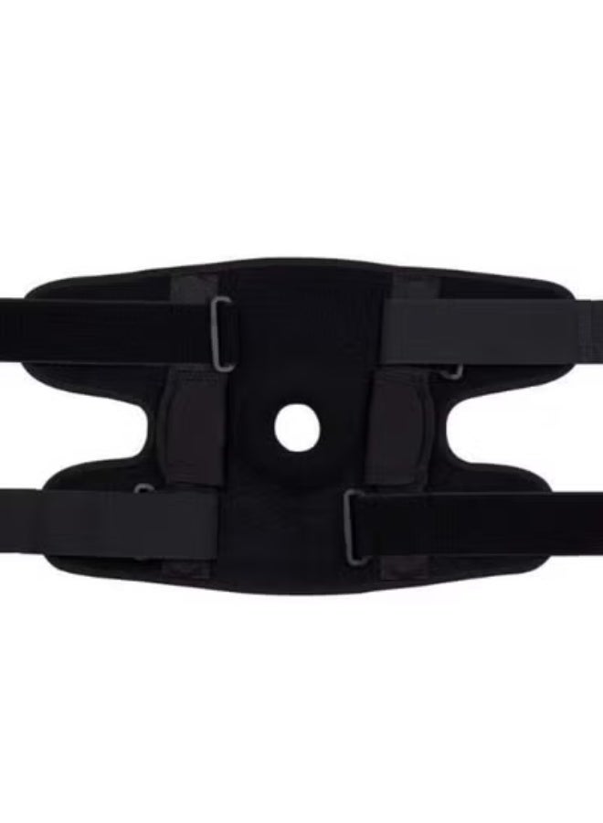 دعامة الركبة الاحترافية بمفصلات ألمنيوم مزدوجة وتصميم مفتوح للرضفة - دعامة نيوبرين ضاغطة ومبطنة لدعم الأربطة، الغضروف، وتخفيف الآلام - قابلة للتعديل وعملية - Image 2