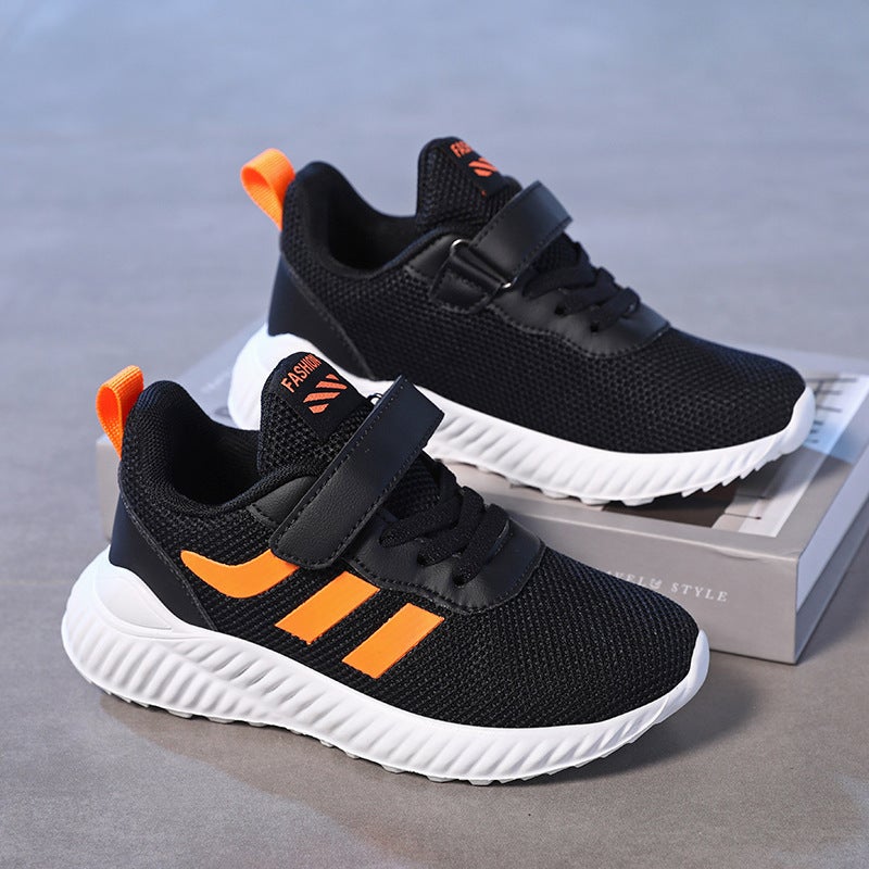 Mesh Sneakers Lightweight Flexible Sole Walking Shoes For Kids Indoor And Outdoor Activities - Image 2