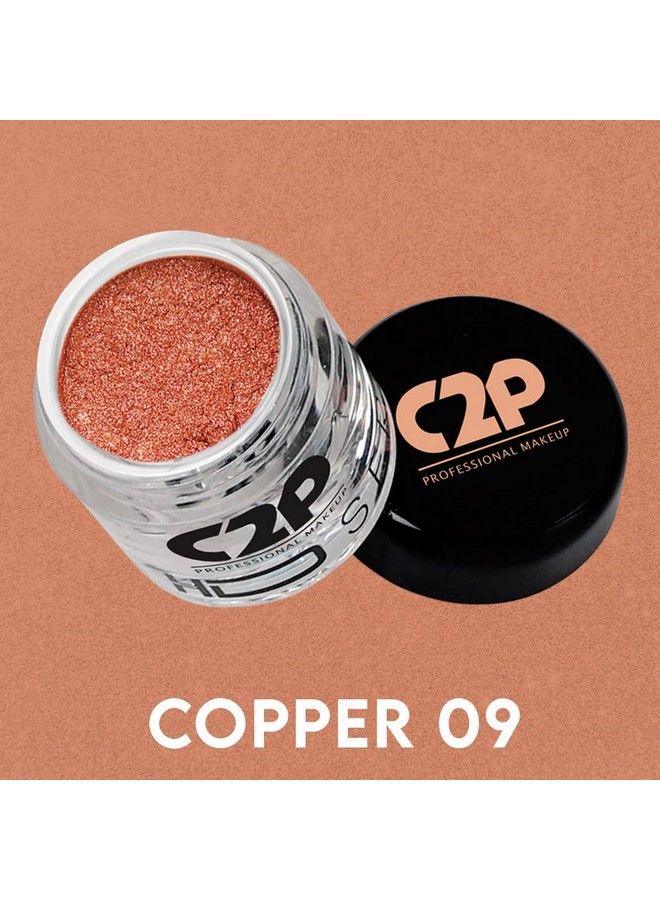 C2P PROFESSIONAL MAKEUP C2P Professional Make Up Hd Loose Precious Pigments Copper 09 2 Grams - Image 4