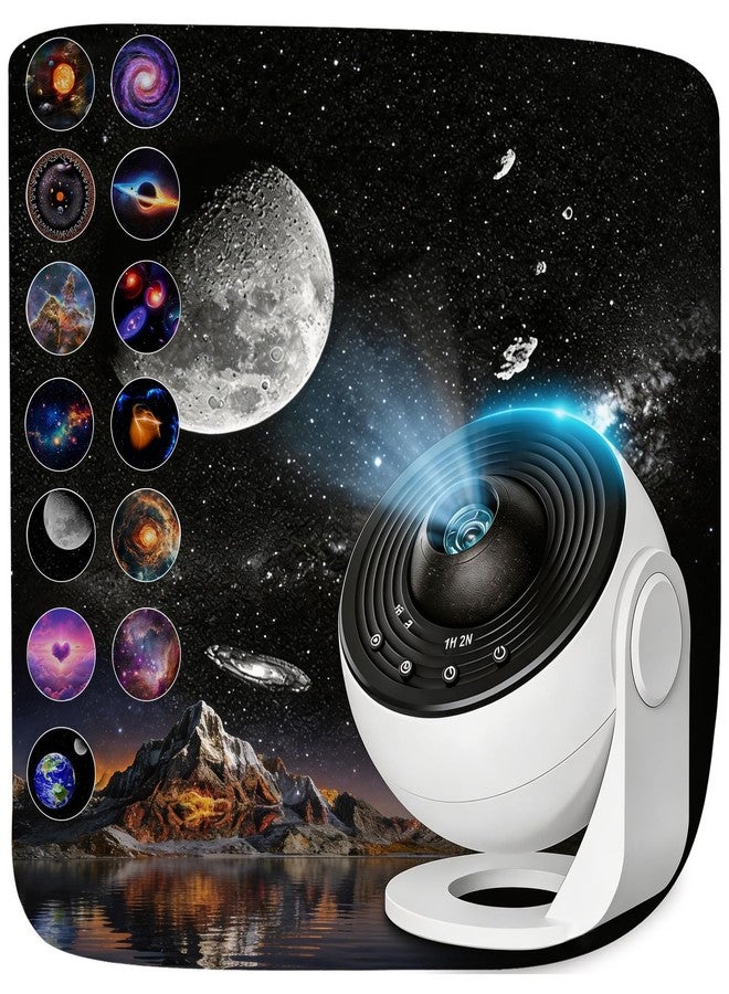 VanSmaGo Plastic Projector-Star Projector-360 Degree Auto Rotation-Timed Starry Planetarium Projector -Night Light-Lights For Room Decor-Unique Gift For Children-Kids Gifts - Image 1