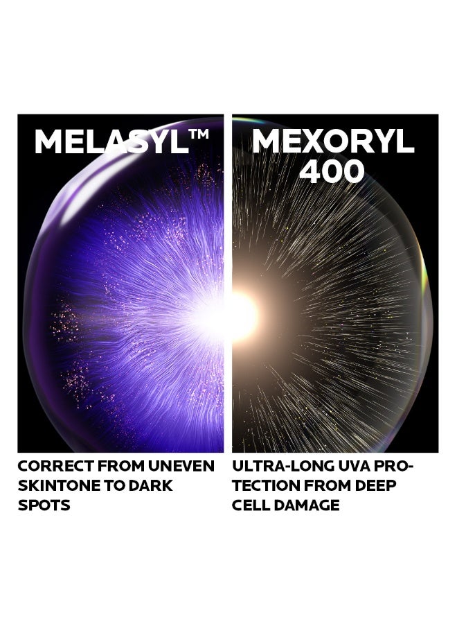 LA ROCHE-POSAY Anthelios UVMune 400 Anti-Dark Spots Fluid SPF 50+ for Men/Women; Dermatologically-Tested With Melasyl, Corrects and Protects Un-Even Skin Tone 50ML - Image 5