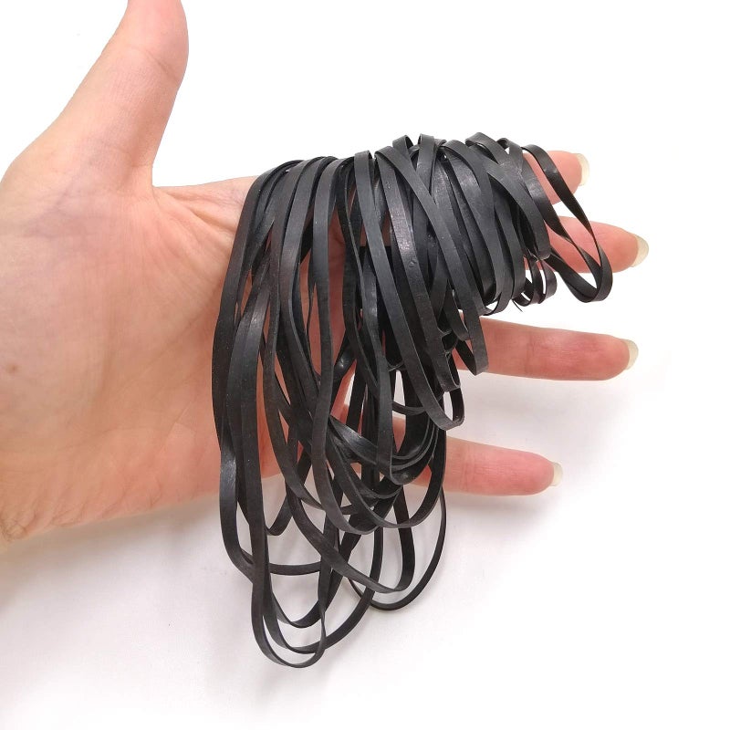 Recorder Rubber Belts  Cassette Recorder Repair Maintenance Mix Flat Cassette Tape Machine Rubber Belts 40135MM 50PCS Width 3MM