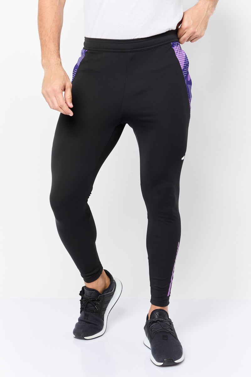 Adidas Men Slim Fit German Football Association Track Pants, Black - Image 1