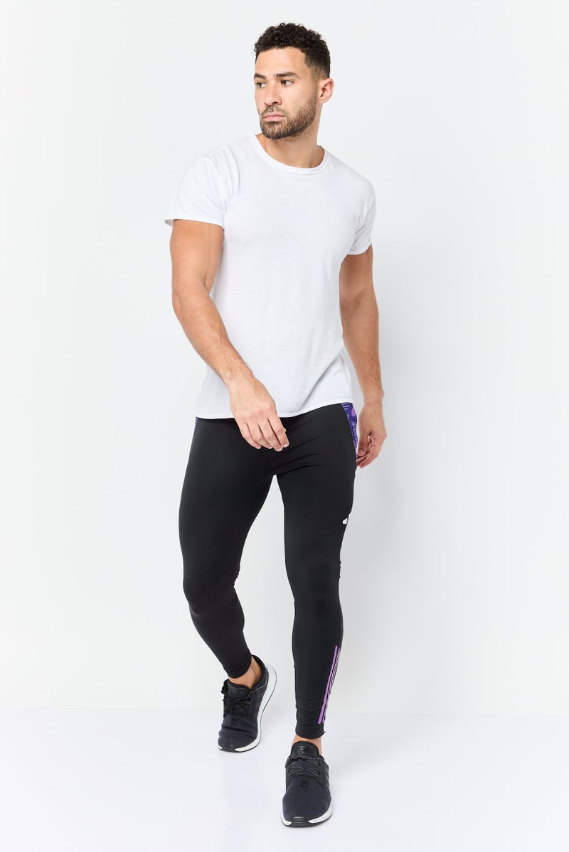 Adidas Men Slim Fit German Football Association Track Pants, Black - Image 4