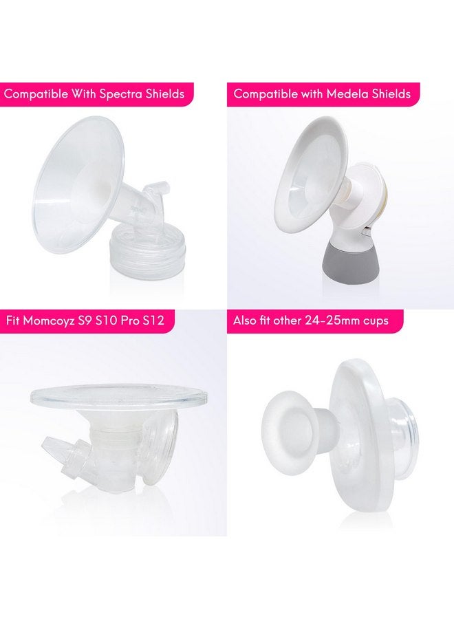 Durceler 16mm Flange Insert Compatible with Momcozy S9 S10 S12 Pro, bluefair BIOBOO, S21, Bellababy, NCVI, kmaier, TSRETE, MomMed, NaNaLazy, NIRGU, Onlyeah, MomWills, Medela, Spectra 24mm Breast Pump - Image 5