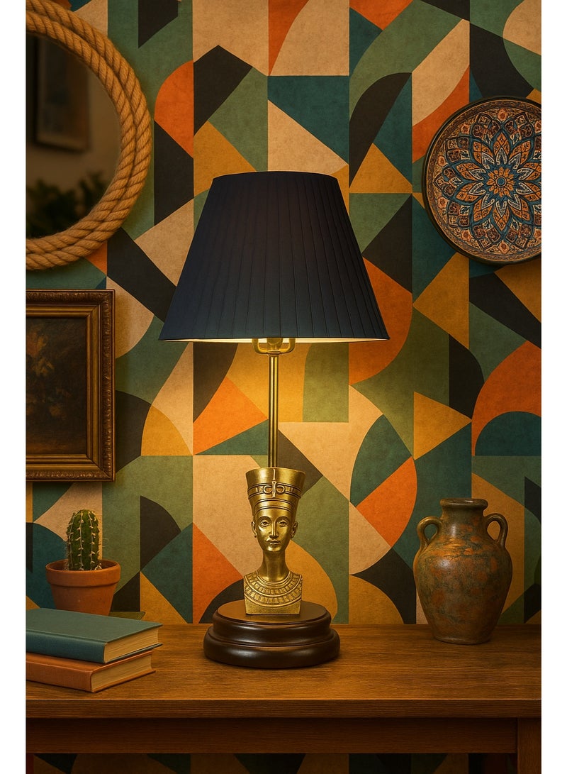 Roza lighting Black Nefrtiti Table Lamp - Image 3