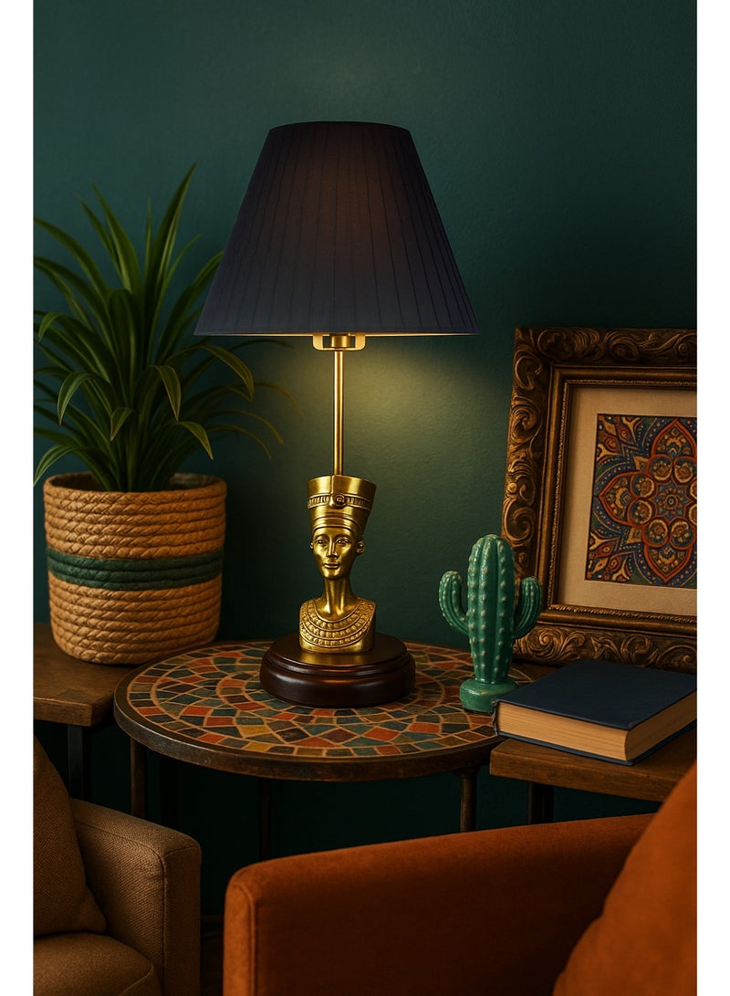 Roza lighting Black Nefrtiti Table Lamp - Image 4