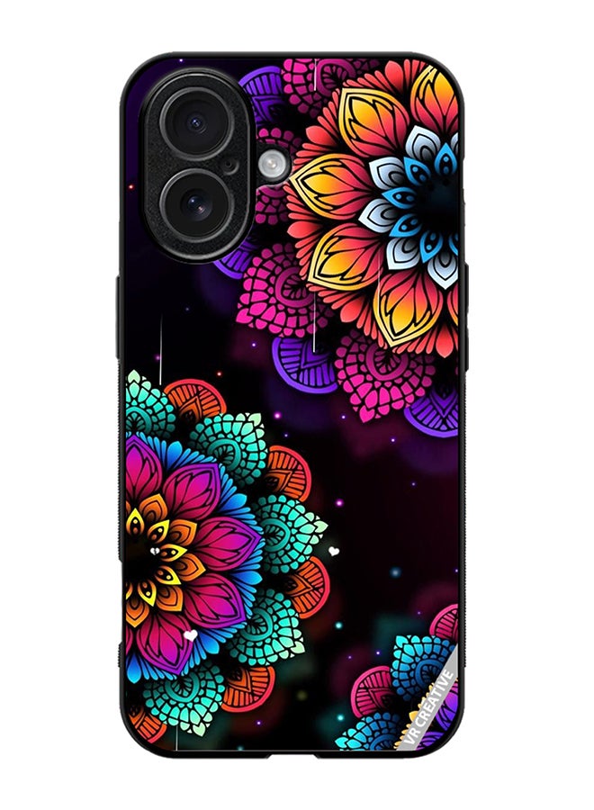 Protective Case Cover For Apple iPhone 17 Mandala Design Multicolour
