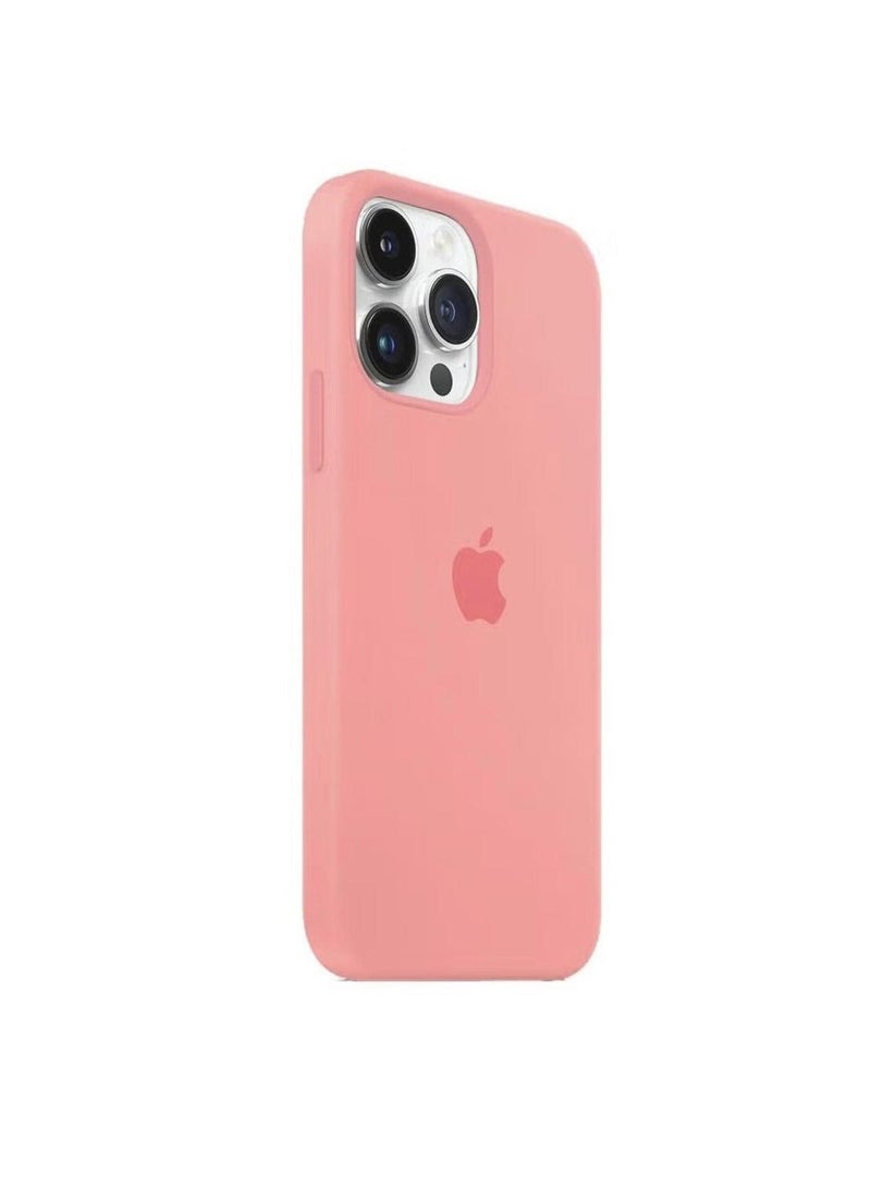 Silicone Case Cover For Apple iPhone 15 Pro 6.1inch Pink