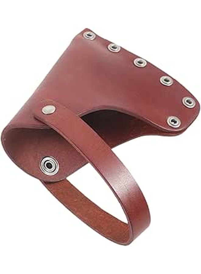 Leather Camping Axe Protector Hatchet Cover Sheath Head Ax - Image 1