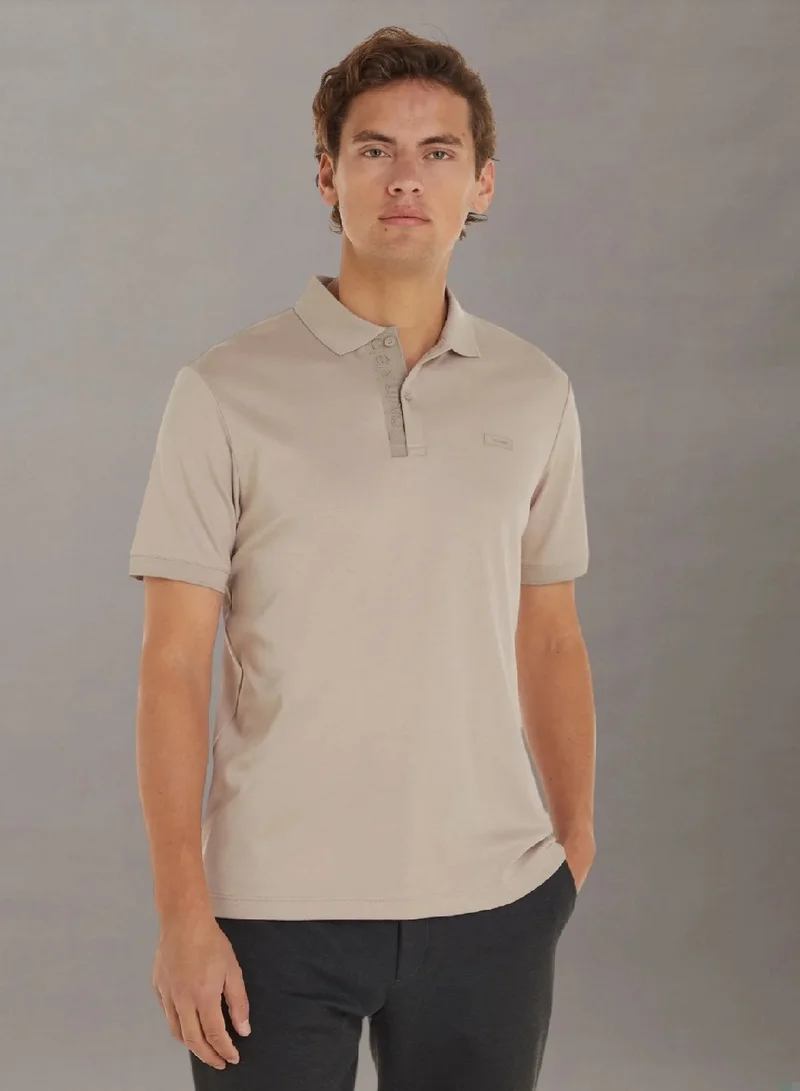 CALVIN KLEIN Smooth Cotton Polo Shirt