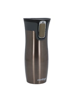 Contigo West Loop Stainless Steel Leak-Proof Autoseal Insulated Thermal Mug Latte 470 ml  - Image 3