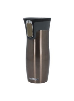 Contigo West Loop Stainless Steel Leak-Proof Autoseal Insulated Thermal Mug Latte 470 ml  - Image 2