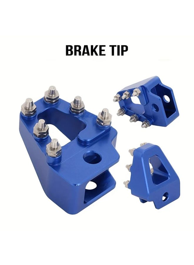 Blue Brake Pedal Tip for Yamaha Motorcycle Models 1979 to 2020 - Image 3