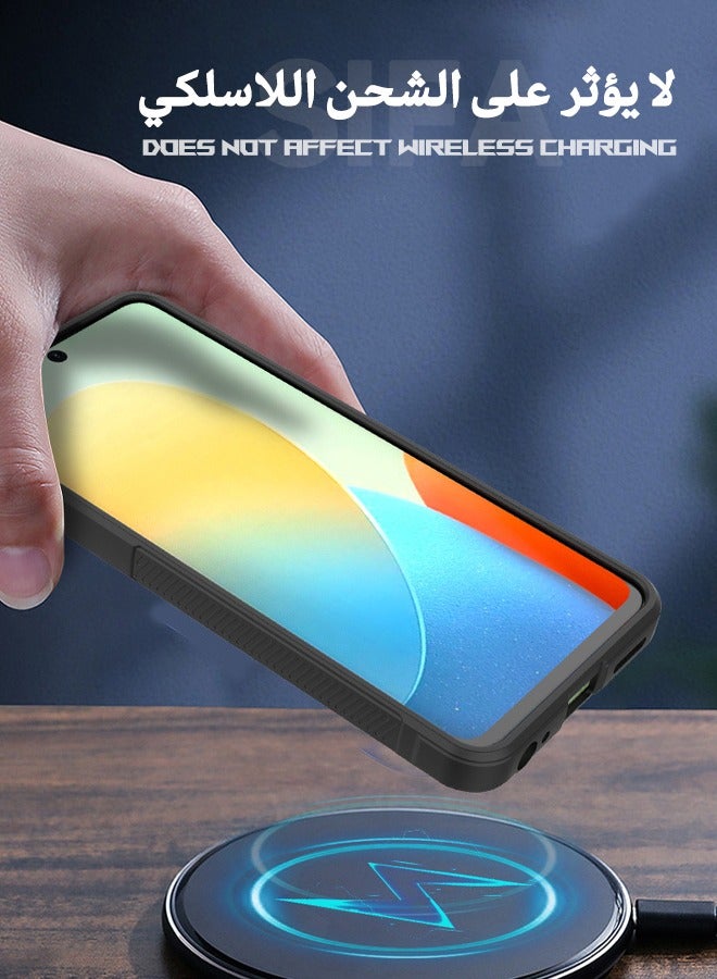 حافظة هاتف Infinix Hot 40/40 Pro، حافظة حماية ناعمة ومبتكرة لهاتف Infinix Hot 40/40 Pro، غطاء حماية مضاد للسقوط والصدمات لهاتف Infinix Hot 40/Infinix Hot 40 Pro، أسود - Image 4