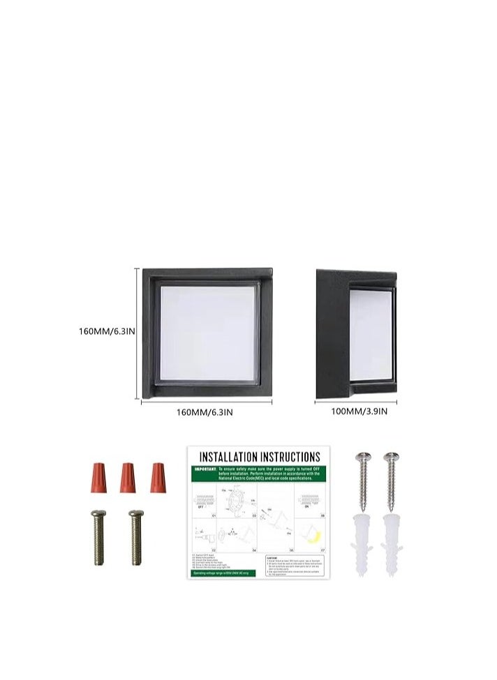 SUN SHINE Outdoor Square Wall Light  - Image 5