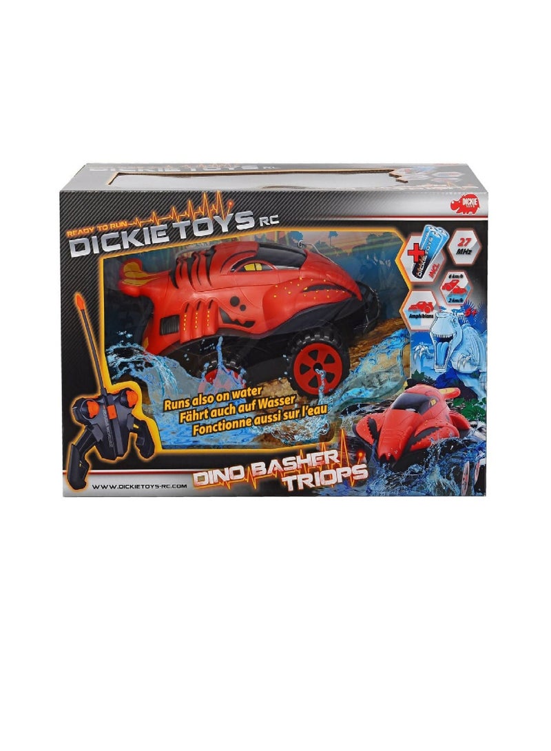 Simba Toys Plastic Rc Dino Basher Triops (Red)