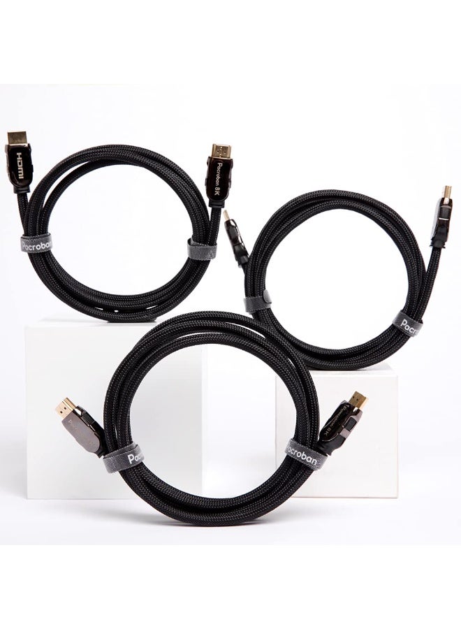Pacroban Pacroban 8k Certified Braided Hdmi 2 1 Cable 2m braided hdmi Z7ABF51DCF21D53163BDBZ