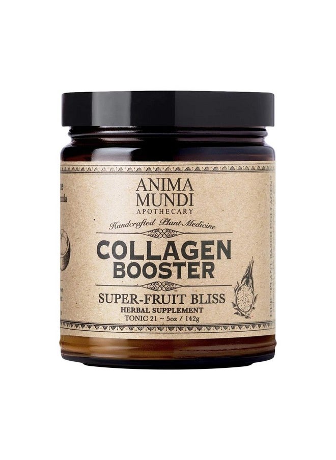 Anima Mundi Apothecary - Anima Mundi Vegan Collagen Booster Powder Berry Bliss Superfruit Beauty Supplement For Skin Hair & Nails Collagen Support Powder For Youthful Looking And Glowing Skin Easy Drink Mixin (5Oz) - Image 1
