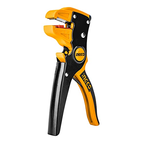 INGCO Wire Stripper, 2 in 1 Cable Wire Stripper with Cutter, 0.5mm~6mm Stripper diameter Wire Stripping Tool for Flat Ribbon Cable Wire Electrical Automotive Repair - Image 1