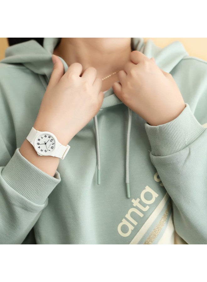 Julius (Julius) Unisex Sports Watch Youth Simple Student Quartz Waterproof Men And Women Neutral Watch White Ja-1055A - Image 3