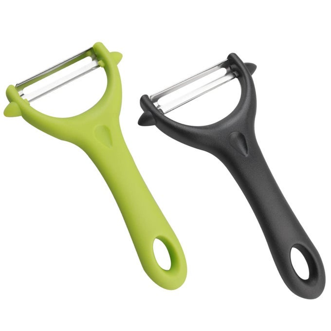 2 PCS YSHAPED SWIVEL POTATO PEELER STAINLESS STEEL VEGETABLE PEELER PERFECT PEELER FOR KITCHEN