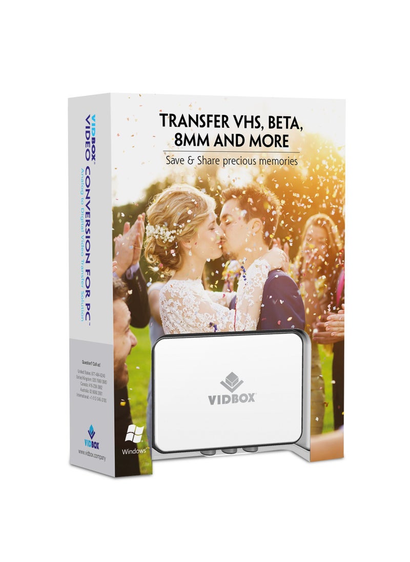 VIDBOX VIDBOX USB 2.0 Video Conversion for PC For Windows 10, Windows 8  - Image 1