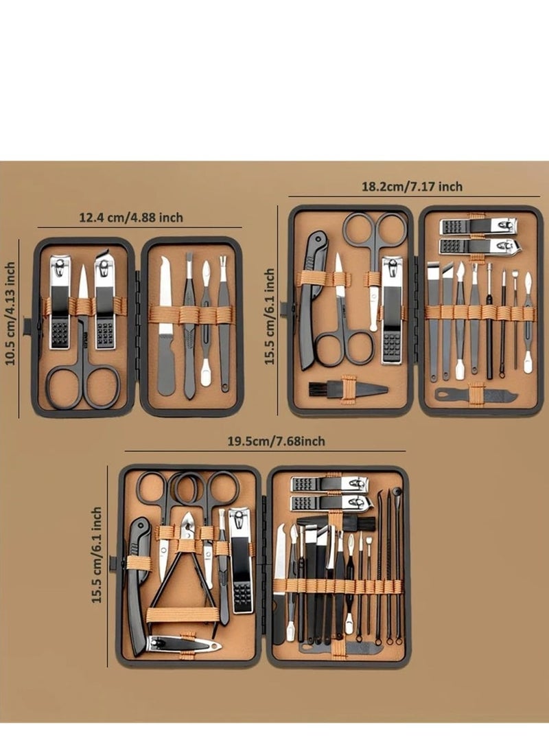 مجموعة قص أظافر متعددة الاستخدامات 16 قطعة - مناسبة للرجال والنساء - Image 2