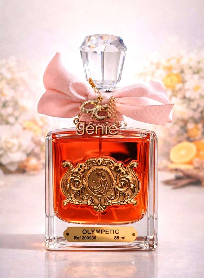 Genie Collection Elegant Perfume for Women The Genie Collection Olympetic No. 9030 85ml | Long Lasting Women Perfume with Sweet Vanilla, Fresh Spicy and White Floral Notes | Best Perfume for Women with A Free 5ml Travel Bottle - Image 2