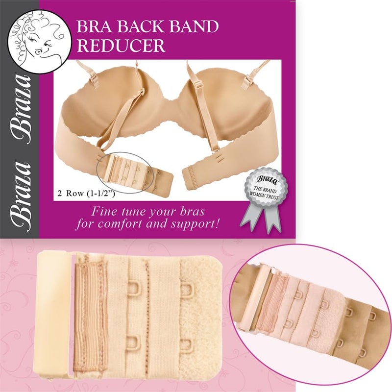 Braza Bra Back Band Reducer Beige - Image 3