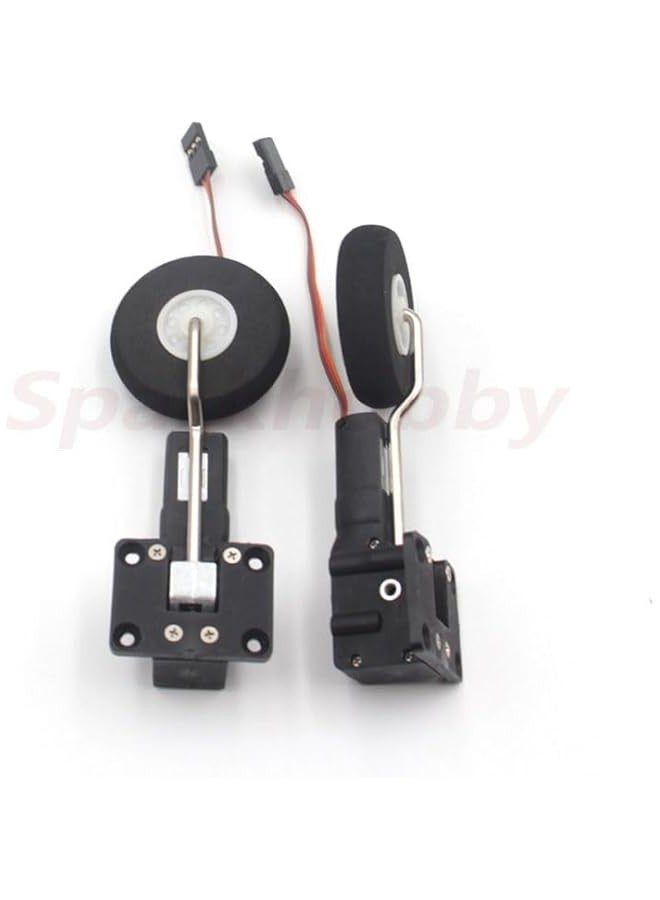 Sparkhobby 25g Worm with Steering Damping Retractable Landing Gear Digital Servoless Metal for Fixed-Wing Board Aircraft DIY (one Set Special B)  - Image 3