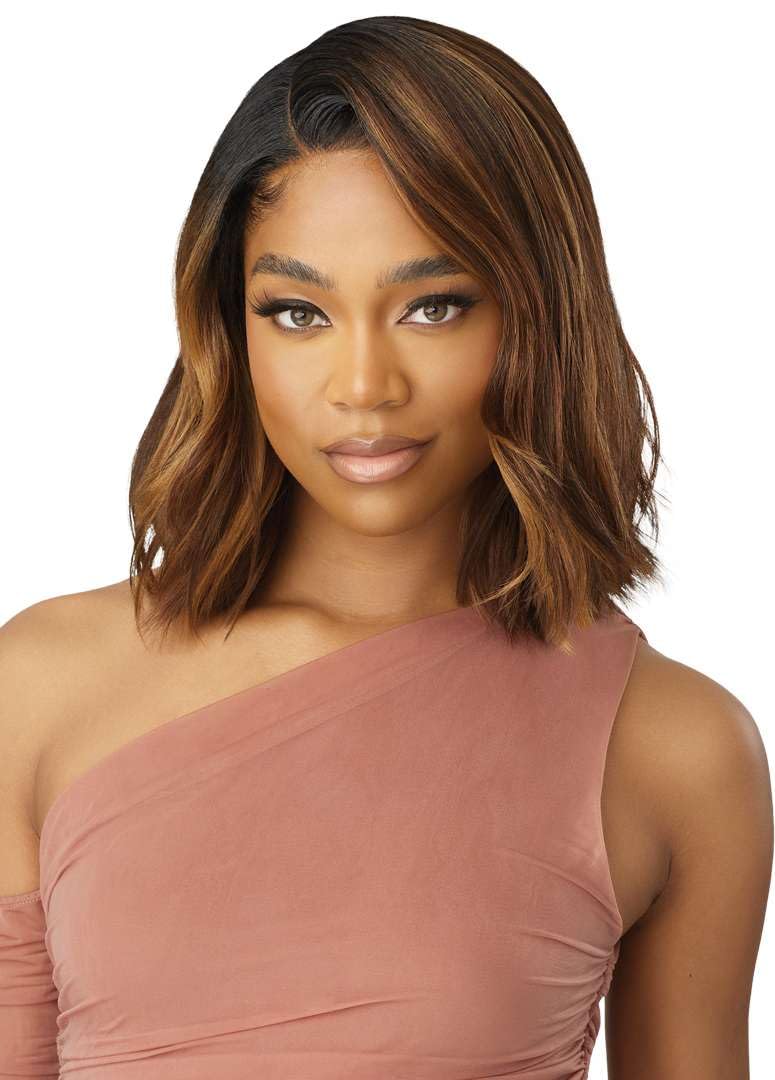 Outre Lace Front Wig - Melted Hairline - Adelina (OFF BLACK 1B)
