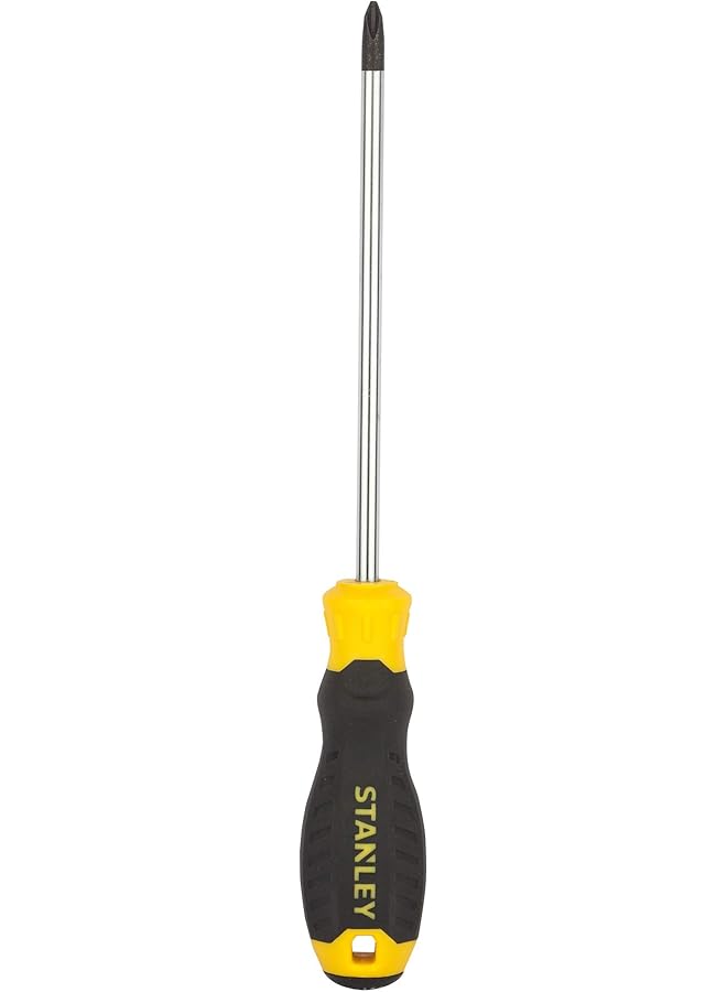 Stanley Stmt60811 8 Cushion Grip Screwdriver Phillipsxae Ph2X150Mm Yellow And Black - Image 1