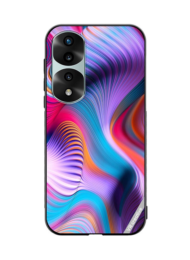 VR CREATIVE Protective Case Cover For Honor 70 Pro plus Modern Abstract Design Multicolour - Image 1