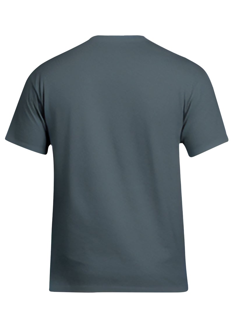 Selecta Now - Selecta Now Mens T Shirt Plain 100% Combed Cotton Comfortable Charcoal T Shirt Tank Top & Tees - Image 1