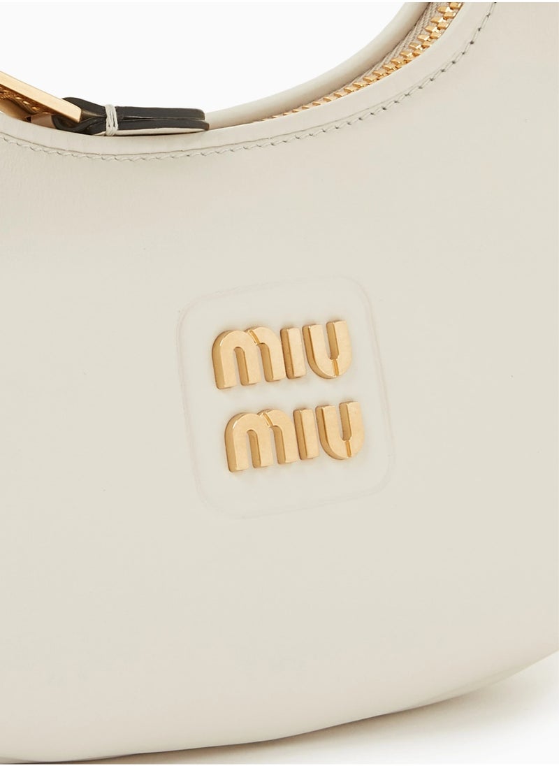MIU miu Leather hobo bag shoulder  - Image 4