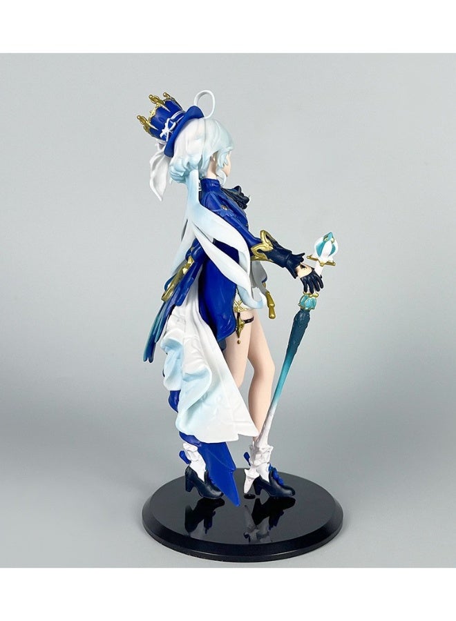 22cm Genshin Impact Furina Hydro Archon Anime Figure - Image 3