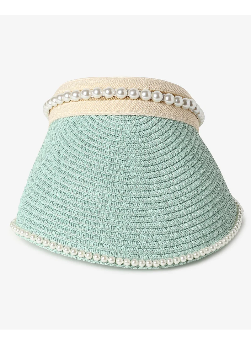 صوص هاوت Green Stylish Textured Hat