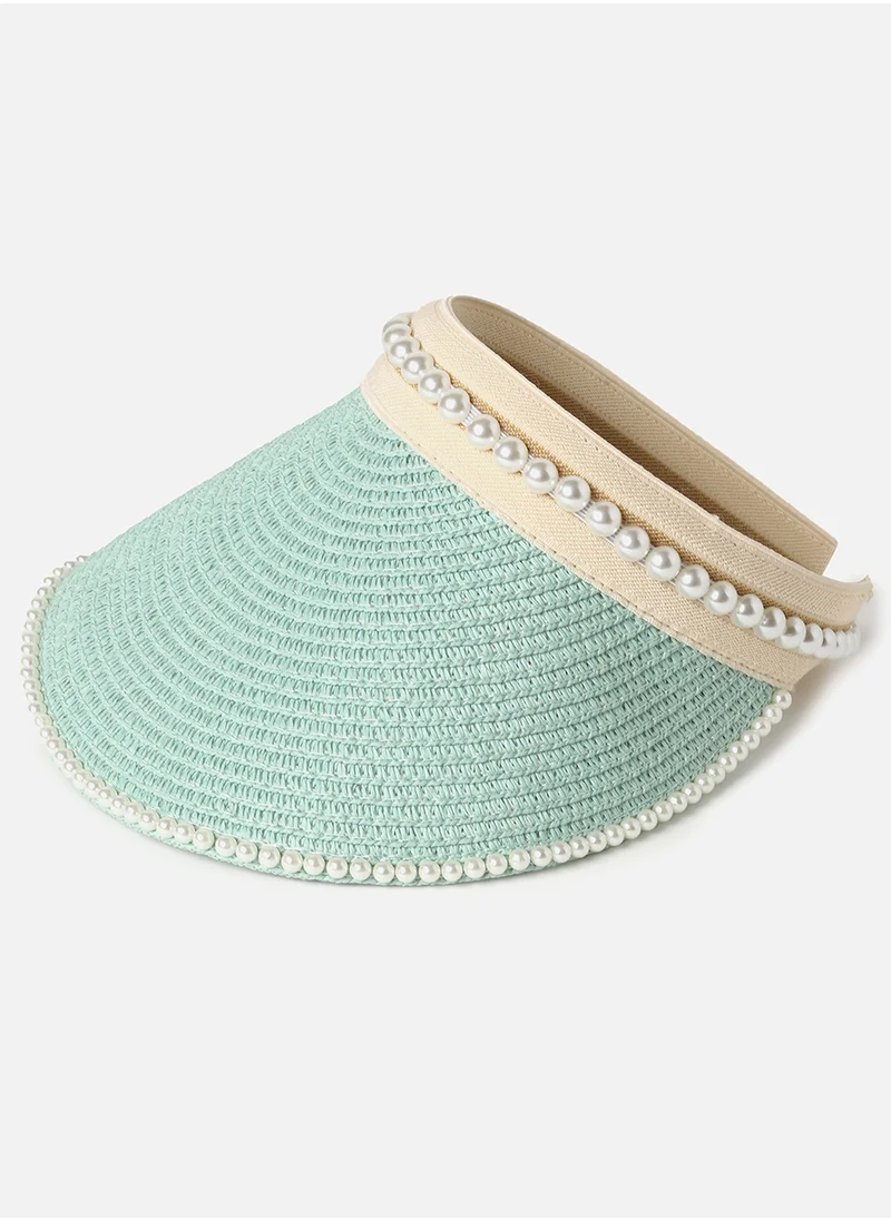 صوص هاوت Green Stylish Textured Hat