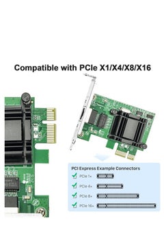 10Gtek Gigabit PCIE Desktop Network Adapter for Intel EXPI9301CT - 82574L Chip, Single RJ45 Port, 1Gbit PCI Express Ethernet LAN Card, 10/100/1000Mbps NIC for Windows Server, Win8, 10 and Linux  - Image 4