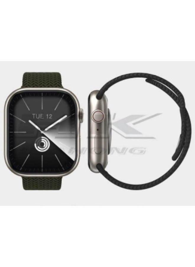HK 9 Pro Plus 2.12 inch AMOLED screen Series 9 multifunctional smart watch with 2 pair strap and wireless charger