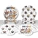 KHAIVI 40PCS Cat Birthday Party Supplies Kitten Birthday Party Decorations Cat Plates and Napkins Party Supplies Disposable Plates for Cats Themed Parties Supplies Serves 20 - Image 3