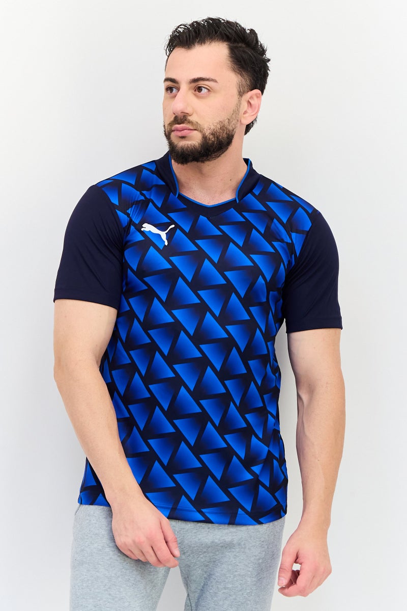 PUMA Men Regular Fit Short Sleeve Training Jersey, Multicolor - Image 1