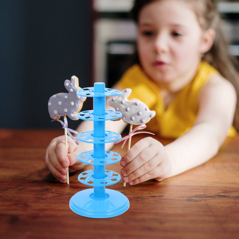 2Pcs Tiered Lollipop Stand Decorative Lollipop Stand Lollipop Show Base (5 Layers) - Image 1