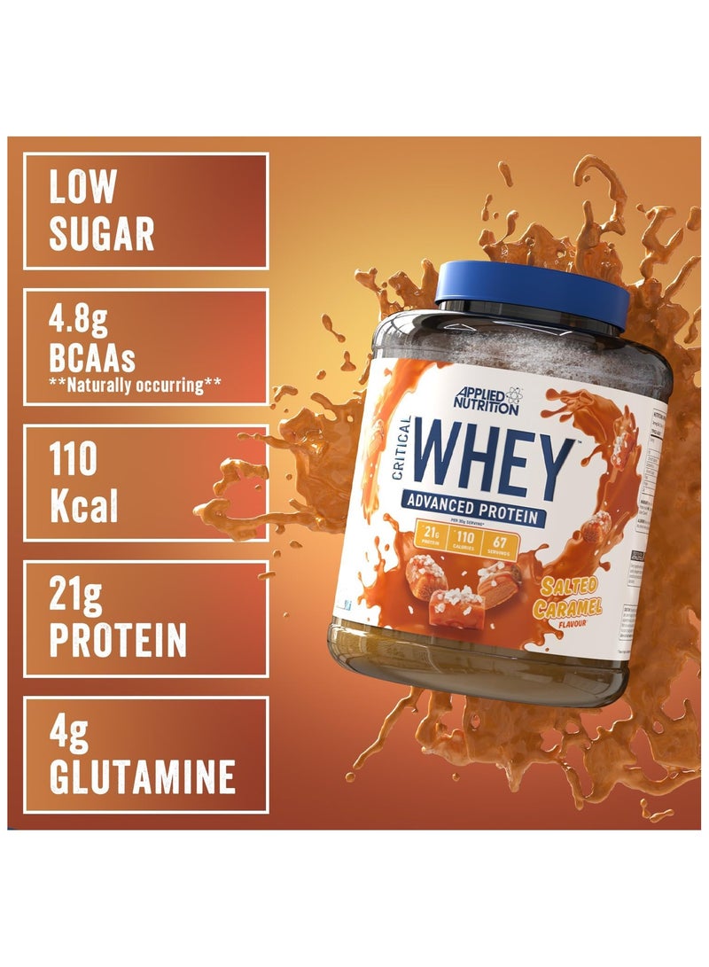 Applied Nutrition Critical Whey Advanced Protein Powder Salted Caramel 2 kg - Image 2