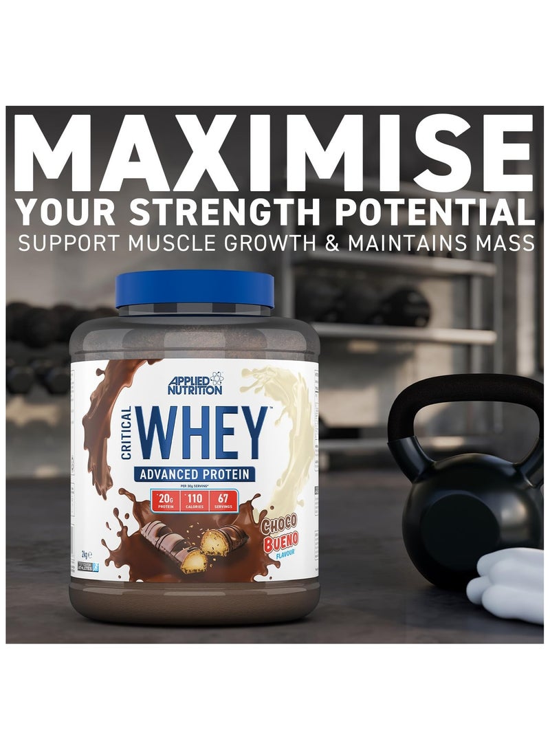 Applied Nutrition Critical Whey Advanced Protein Powder Salted Caramel 2 kg - Image 3